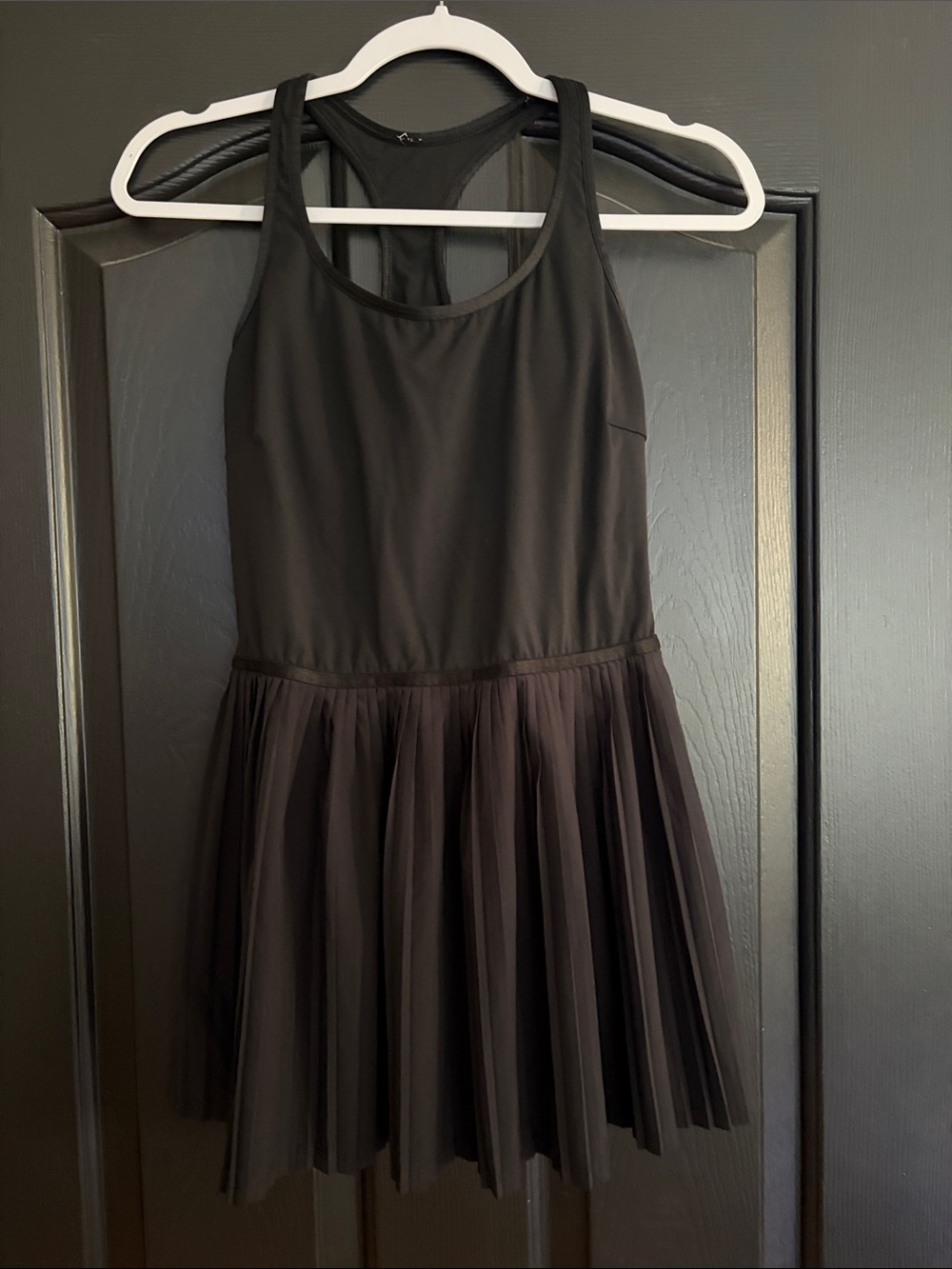 Lululemon Black Racerback Tennis Dress